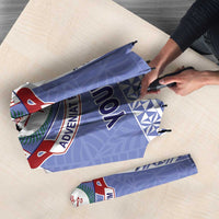 Personalised Tonga Apifoou College Umbrella Polynesian Ngatu Tribal - Polynesian Pride