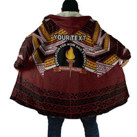 Personalised Tonga Beulah College Cloak Polynesian Ngatu Tribal - Polynesian Pride