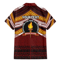 Personalised Tonga Beulah College Family Matching Mermaid Dress and Hawaiian Shirt Polynesian Ngatu Tribal LT9 - Polynesian Pride
