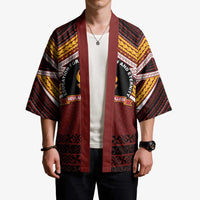 Personalised Tonga Beulah College Kimono Polynesian Ngatu Tribal - Polynesian Pride