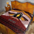 Personalised Tonga Beulah College Quilt Polynesian Ngatu Tribal