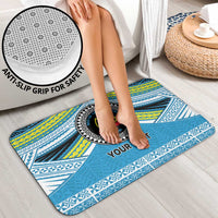 Personalised Tonga Lavengamalie College Bathroom Set Polynesian Ngatu Tribal - Polynesian Pride
