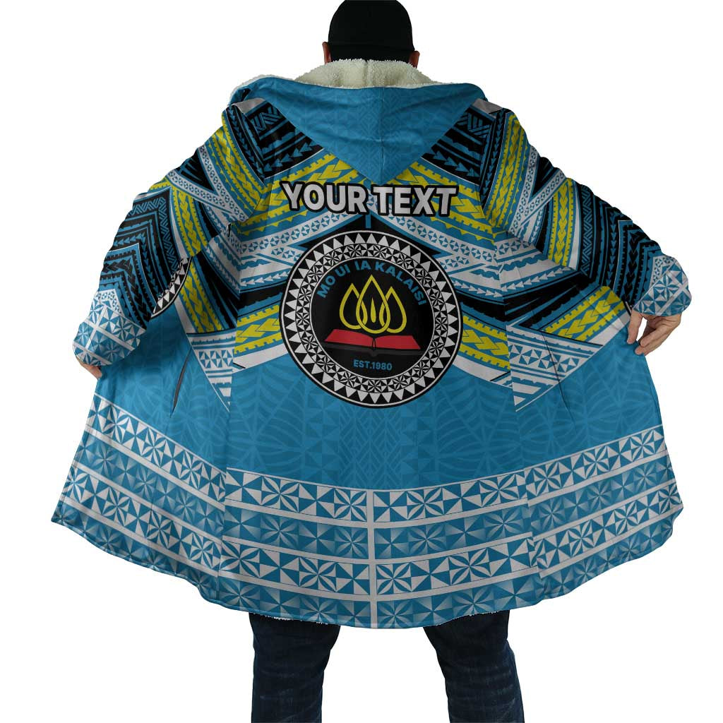 Personalised Tonga Lavengamalie College Cloak Polynesian Ngatu Tribal - Polynesian Pride