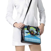 Personalised Tonga Lavengamalie College Shoulder Handbag Polynesian Ngatu Tribal LT9 - Polynesian Pride