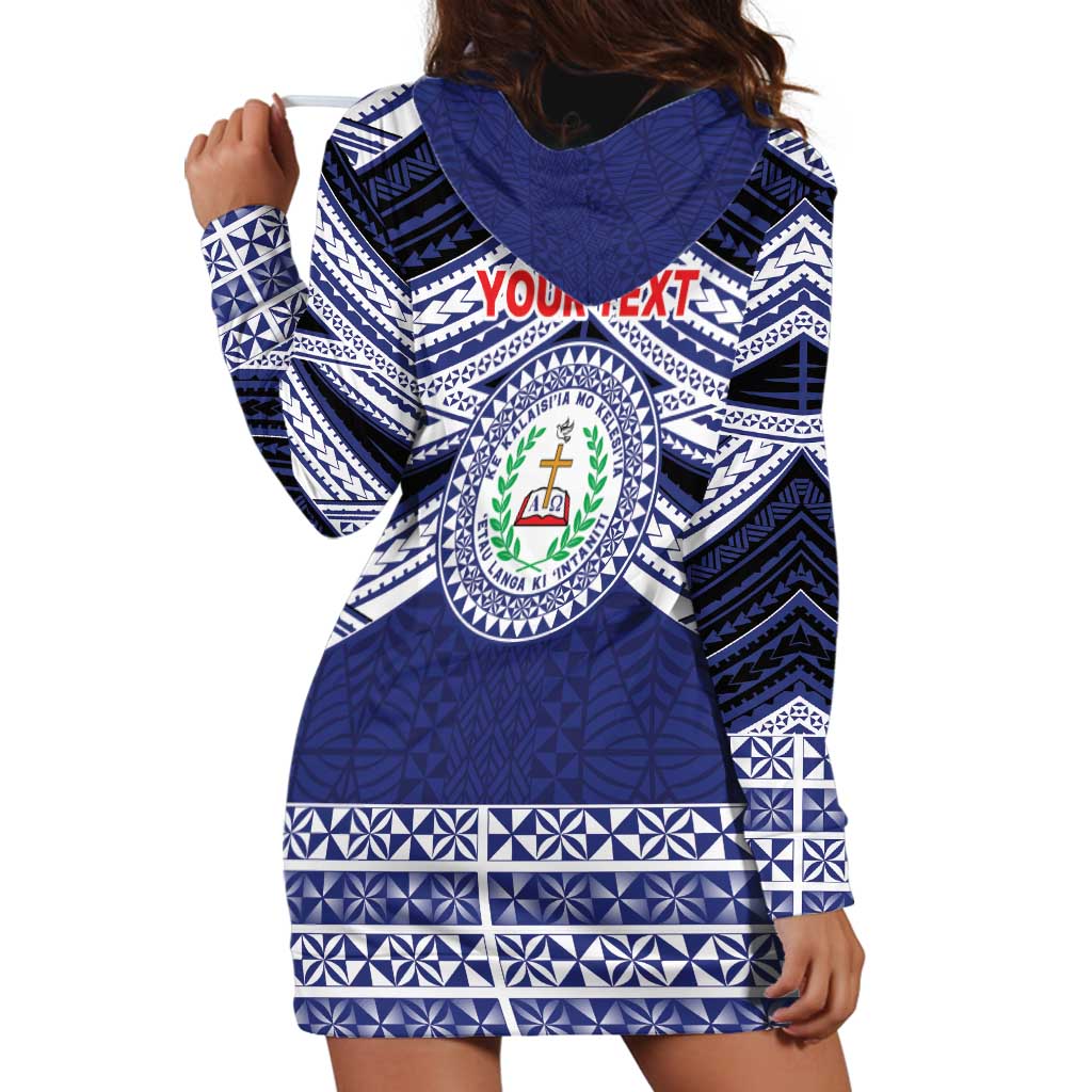 Personalised Tonga Sia'atoutai Theological College Hoodie Dress Polynesian Ngatu Tribal LT9 - Polynesian Pride