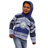 Personalised Tonga Sia'atoutai Theological College Kid Hoodie Polynesian Ngatu Tribal LT9 - Polynesian Pride