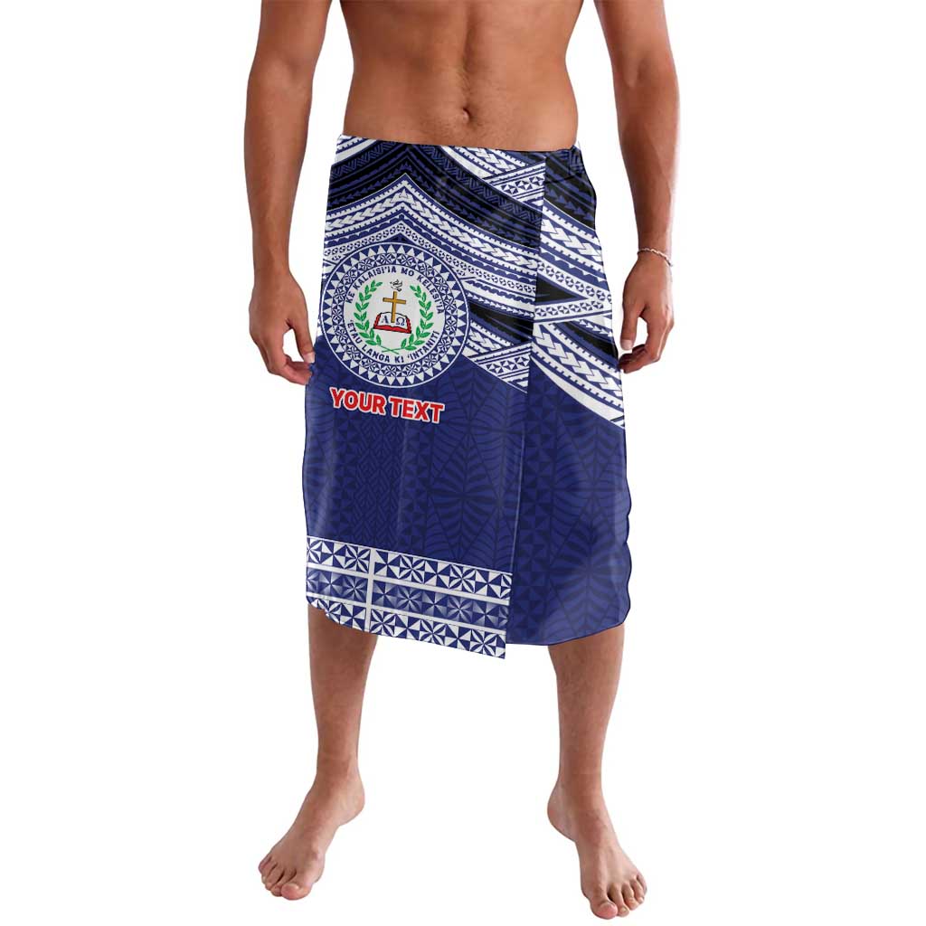 Personalised Tonga Sia'atoutai Theological College Lavalava Polynesian Ngatu Tribal