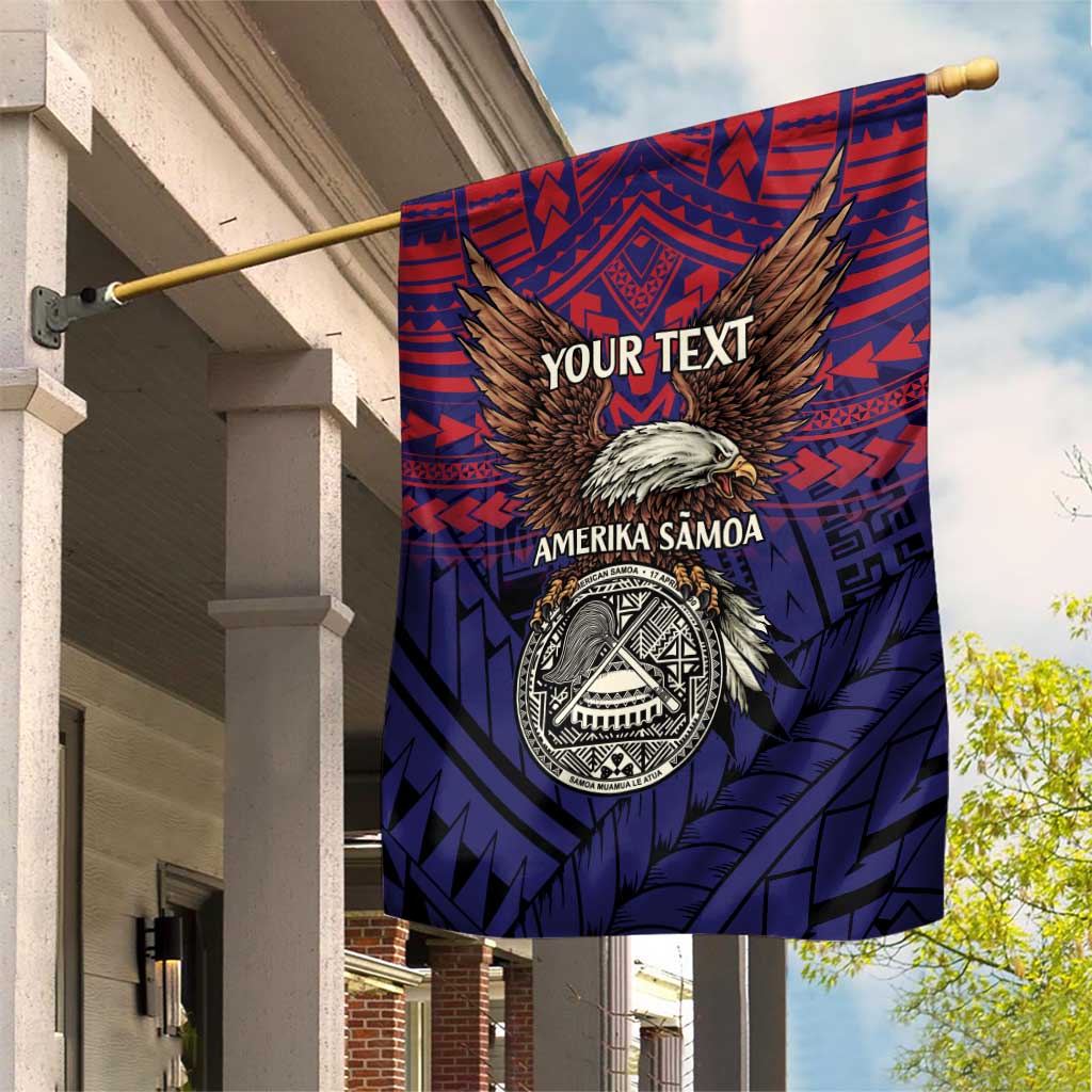 American Samoa Brave Eagle Personalized Garden Flag National Flag Color