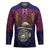 American Samoa Brave Eagle Personalized Hockey Jersey National Flag Color - Polynesian Pride