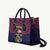 American Samoa Brave Eagle Personalized Leather Bag National Flag Color - Polynesian Pride