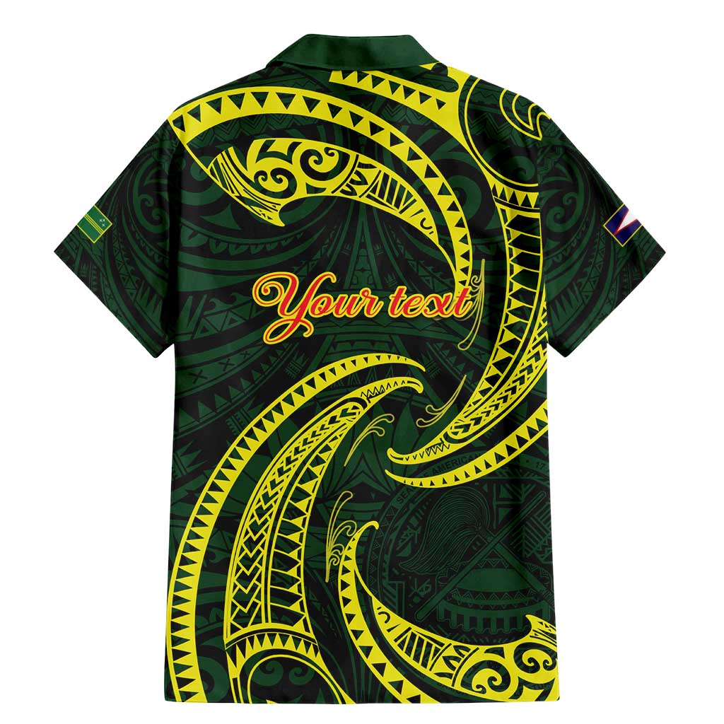 American Samoa Manua Cession Day Personalized Family Matching Mermaid Dress and Hawaiian Shirt Polynesian Wave Style LT9 - Polynesian Pride