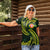 American Samoa Manua Cession Day Personalized Women Polo Shirt Polynesian Wave Style
