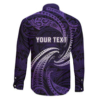 Manua Segaula American Samoa High School Personalized Family Matching Long Sleeve Bodycon Dress and Hawaiian Shirt Polynesian Wave Style LT9 - Polynesian Pride