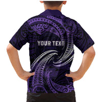 Manua Segaula American Samoa High School Personalized Family Matching Mermaid Dress and Hawaiian Shirt Polynesian Wave Style LT9 - Polynesian Pride
