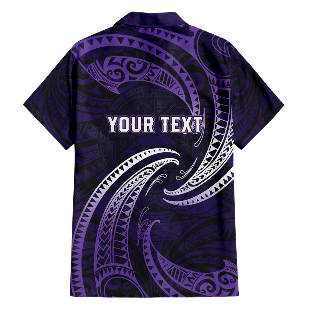 Manua Segaula American Samoa High School Personalized Family Matching Short Sleeve Bodycon Dress and Hawaiian Shirt Polynesian Wave Style LT9 - Polynesian Pride