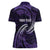 Manua Segaula American Samoa High School Personalized Women Polo Shirt Polynesian Wave Style