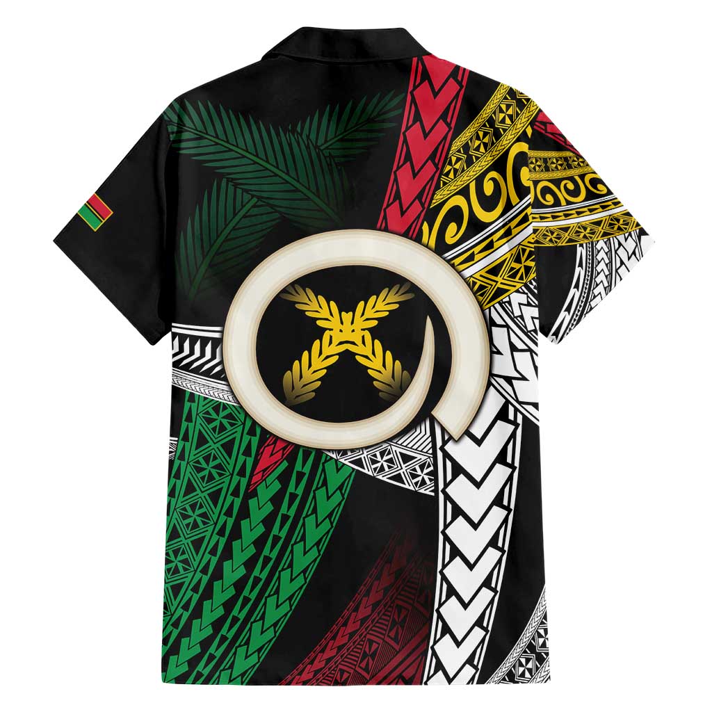 Ni-Van Vanuatu 45th Yumi Yumi Yumi Hawaiian Shirt Vanuatuan Boar Tusk Polynesian Pattern LT9 - Polynesian Pride