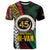 Ni-Van Vanuatu 45th Yumi Yumi Yumi T Shirt Vanuatuan Boar Tusk Polynesian Pattern