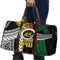 Ni-Van Vanuatu 45th Yumi Yumi Yumi Travel Bag Vanuatuan Boar Tusk Polynesian Pattern LT9 - Polynesian Pride