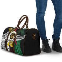 Ni-Van Vanuatu 45th Yumi Yumi Yumi Travel Bag Vanuatuan Boar Tusk Polynesian Pattern LT9 - Polynesian Pride