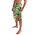 Hawaiian Flamingo Hibiscus Personalised Lavalava Green Summer Tropical Flowers - Polynesian Pride