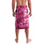 Hawaiian Flamingo Hibiscus Personalised Lavalava Pink Summer Tropical Flowers - Polynesian Pride