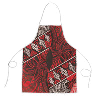 Vintage Ngatu Tribal Tonga Pattern Apron - Polynesian Pride