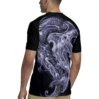 Kikorangi Maori Tribal Hammershark Ghost Spirit Rugby Jersey