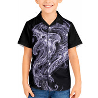 Waiporoporo Maori Tribal Hammershark Ghost Spirit Hawaiian Shirt