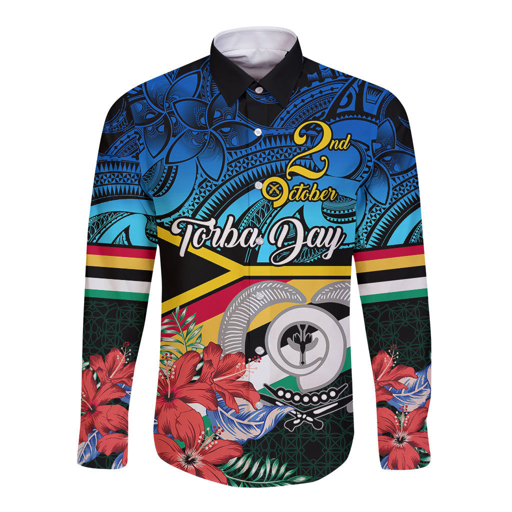 torba-vanuatu-long-sleeve-button-shirt-sand-drawing-with-polynesian-pattern