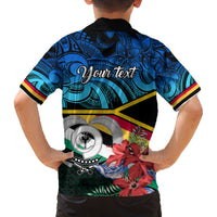 Personalised Torba Vanuatu Family Matching Long Sleeve Bodycon Dress and Hawaiian Shirt Sand Drawing With Polynesian Pattern LT9 - Polynesian Pride