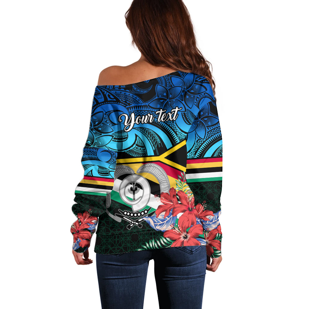 personalised-torba-vanuatu-off-shoulder-sweater-sand-drawing-with-polynesian-pattern