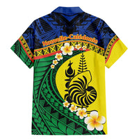 Melanesian New Caledonia Family Matching Mermaid Dress and Hawaiian Shirt Plumeria Kagu Bird and Nautilus Shell LT9 - Polynesian Pride