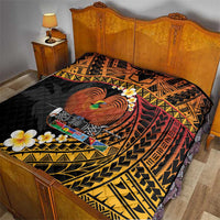 Melanesian Papua New Guinea Quilt Plumeria Bird of Paradise Tribal LT9 - Polynesian Pride