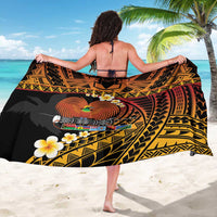 Melanesian Papua New Guinea Sarong Plumeria Bird of Paradise Tribal LT9 - Polynesian Pride