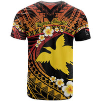 Melanesian Papua New Guinea T Shirt Plumeria Bird of Paradise Tribal LT9 - Polynesian Pride