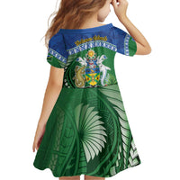 Melanesian Solomon Islands Family Matching Off Shoulder Maxi Dress and Hawaiian Shirt Tropical Shark Tattoo LT9 - Polynesian Pride