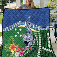 Melanesian Solomon Islands Quilt Tropical Shark Tattoo LT9 Blue - Polynesian Pride