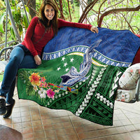 Melanesian Solomon Islands Quilt Tropical Shark Tattoo LT9 - Polynesian Pride