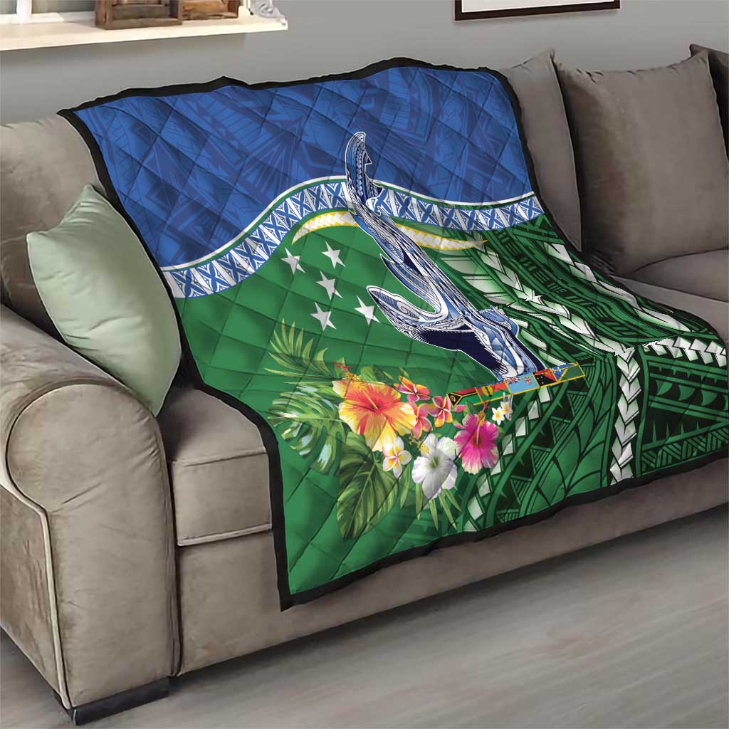 Melanesian Solomon Islands Quilt Tropical Shark Tattoo LT9 - Polynesian Pride