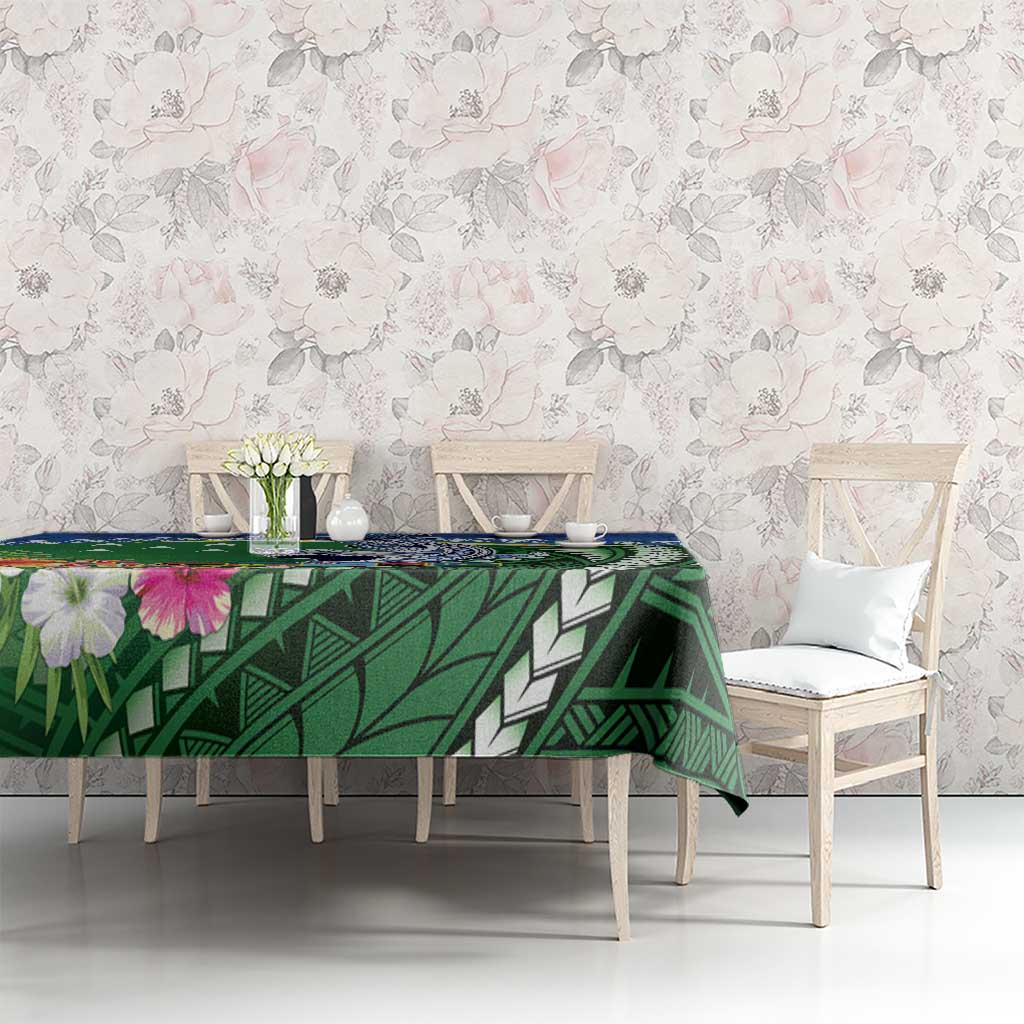 Melanesian Solomon Islands Tablecloth Tropical Shark Tattoo LT9 - Polynesian Pride