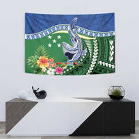 Melanesian Solomon Islands Tapestry Tropical Shark Tattoo LT9 - Polynesian Pride