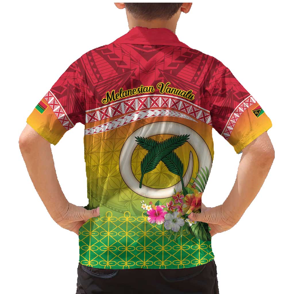 Melanesian Ni-Vanuatu Family Matching Mermaid Dress and Hawaiian Shirt Sea Turtle with Sand Drawing Pattern LT9 - Polynesian Pride