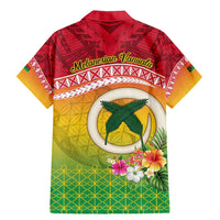 Melanesian Ni-Vanuatu Family Matching Mermaid Dress and Hawaiian Shirt Sea Turtle with Sand Drawing Pattern LT9 - Polynesian Pride