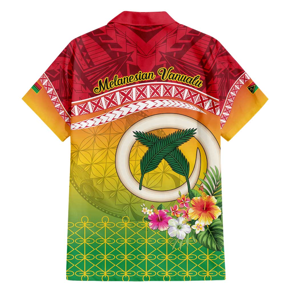 Melanesian Ni-Vanuatu Family Matching Tank Maxi Dress and Hawaiian Shirt Sea Turtle with Sand Drawing Pattern LT9 - Polynesian Pride