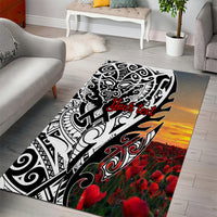 Personalised New Zealand Waitangi and ANZAC day Area Rug