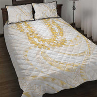 Aloha Lei Onaona Quilt Bed Set Beige Hawaiian Tribal Pattern LT9 Beige - Polynesian Pride