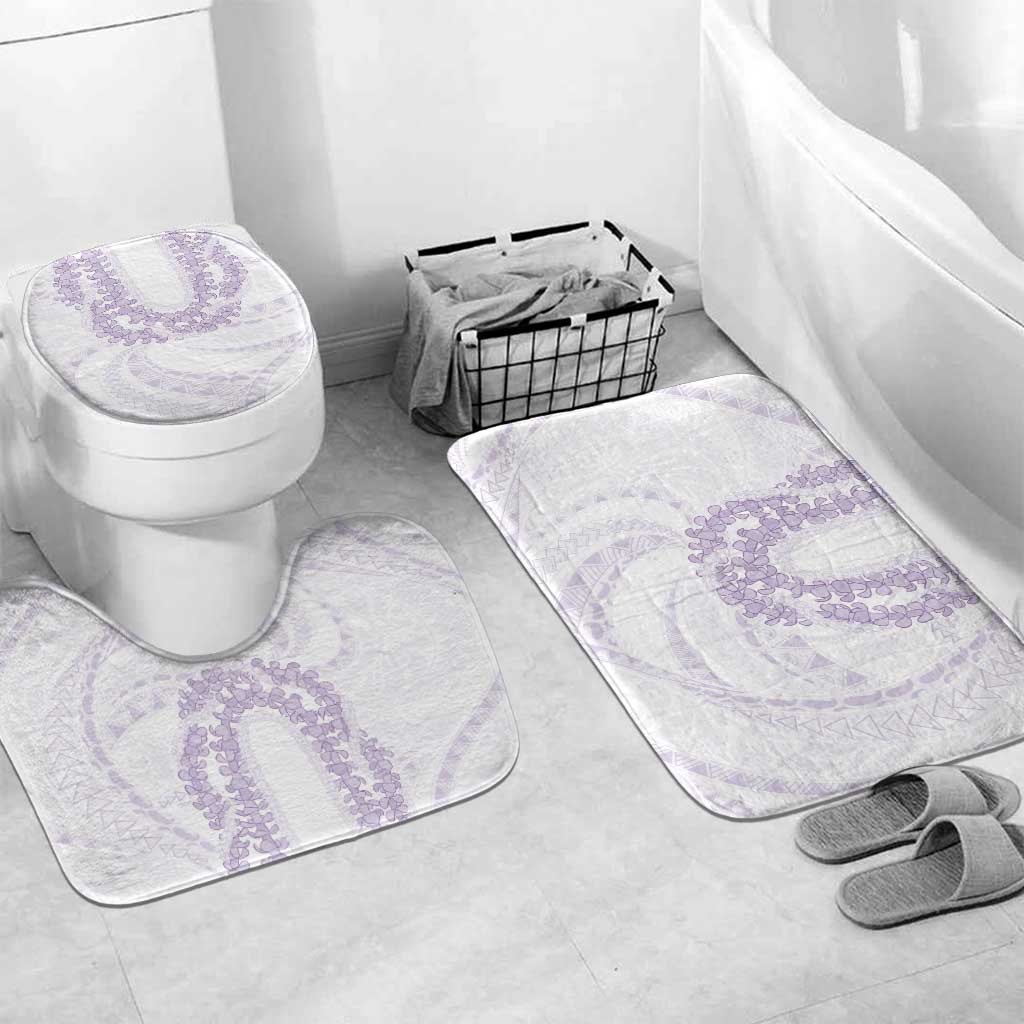 Aloha Lei Onaona Bathroom Set Purple Hawaiian Tribal Pattern LT9 Mat Set Only (3 pcs) One Size Purple - Polynesian Pride