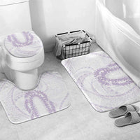 Aloha Lei Onaona Bathroom Set Purple Hawaiian Tribal Pattern LT9 Mat Set Only (3 pcs) One Size Purple - Polynesian Pride