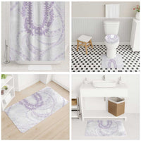 Aloha Lei Onaona Bathroom Set Purple Hawaiian Tribal Pattern LT9 - Polynesian Pride